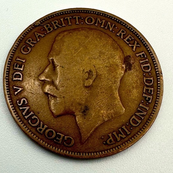 Vintage Coins - 1914 One Penny Great Britain. - Picture 1 of 2